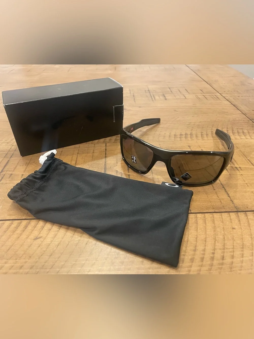 Oakley Turbine Men’s Prizm Polarized Sunglasses - Black Frame
